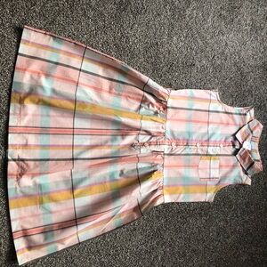 Carter's Multicolor Plaid Casual Dress for Kids